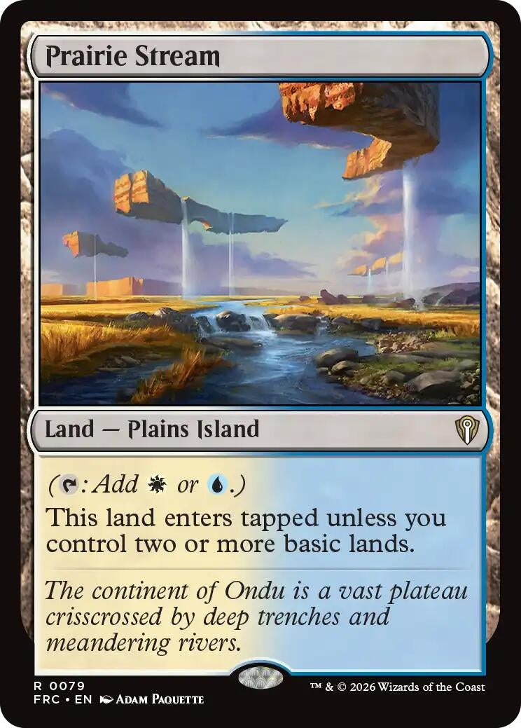 Image for Prairie Stream (79) - Magic: The Gathering