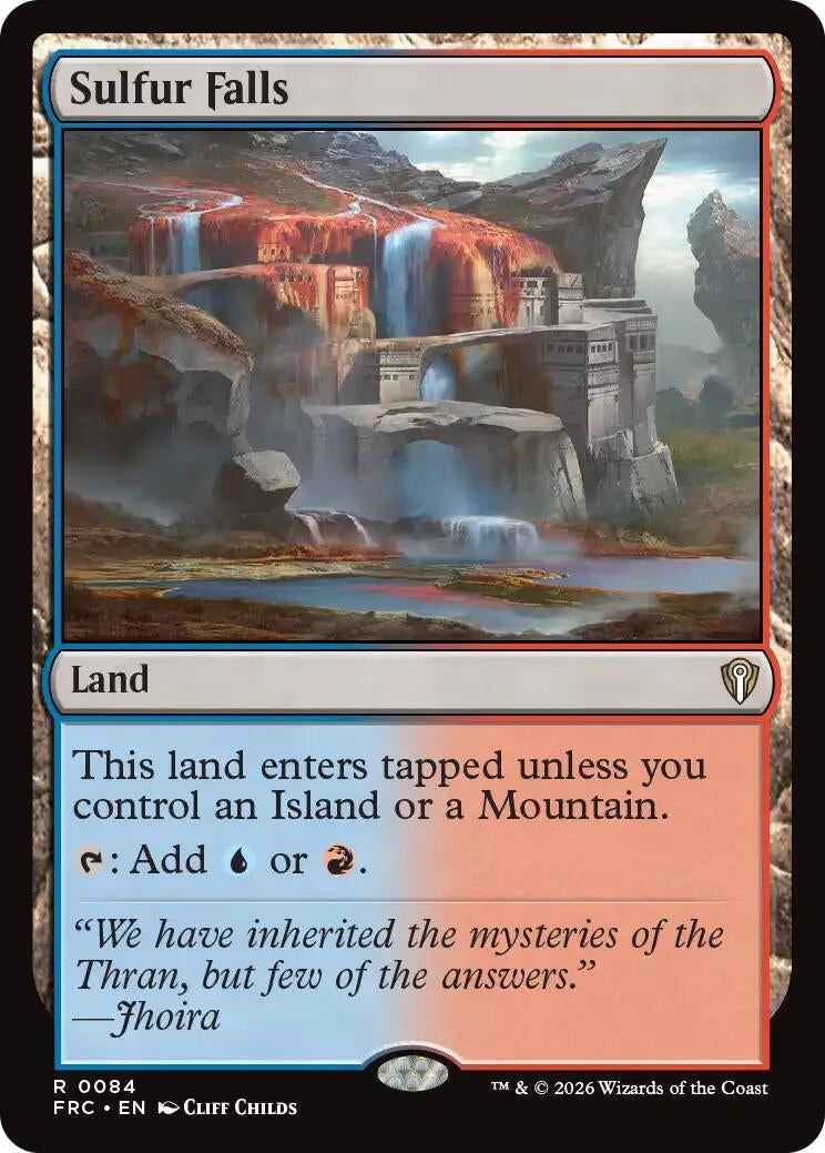 Image for Sulfur Falls (84) - Magic: The Gathering