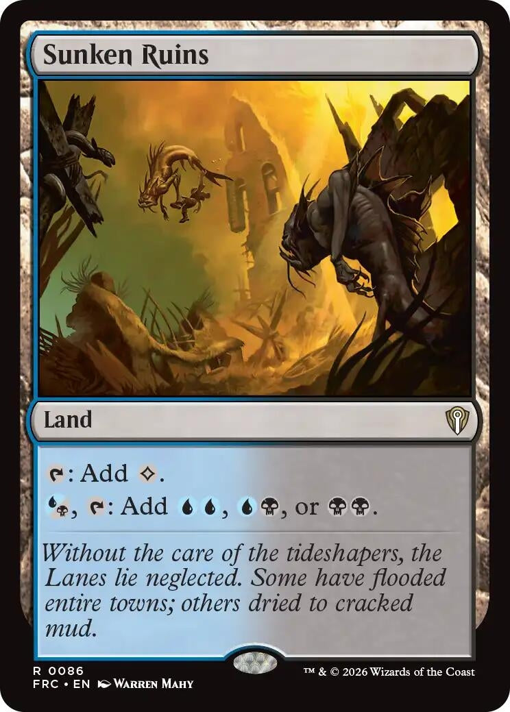 Image for Sunken Ruins (86) - Magic: The Gathering