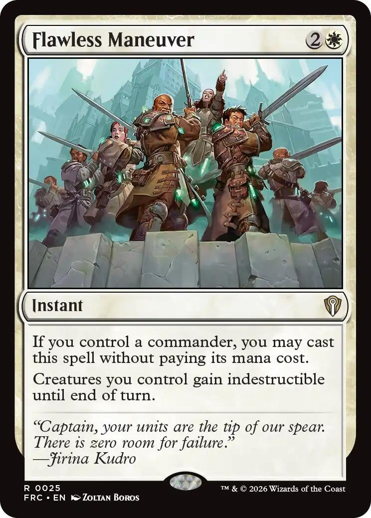Image for Flawless Maneuver (25) - Magic: The Gathering
