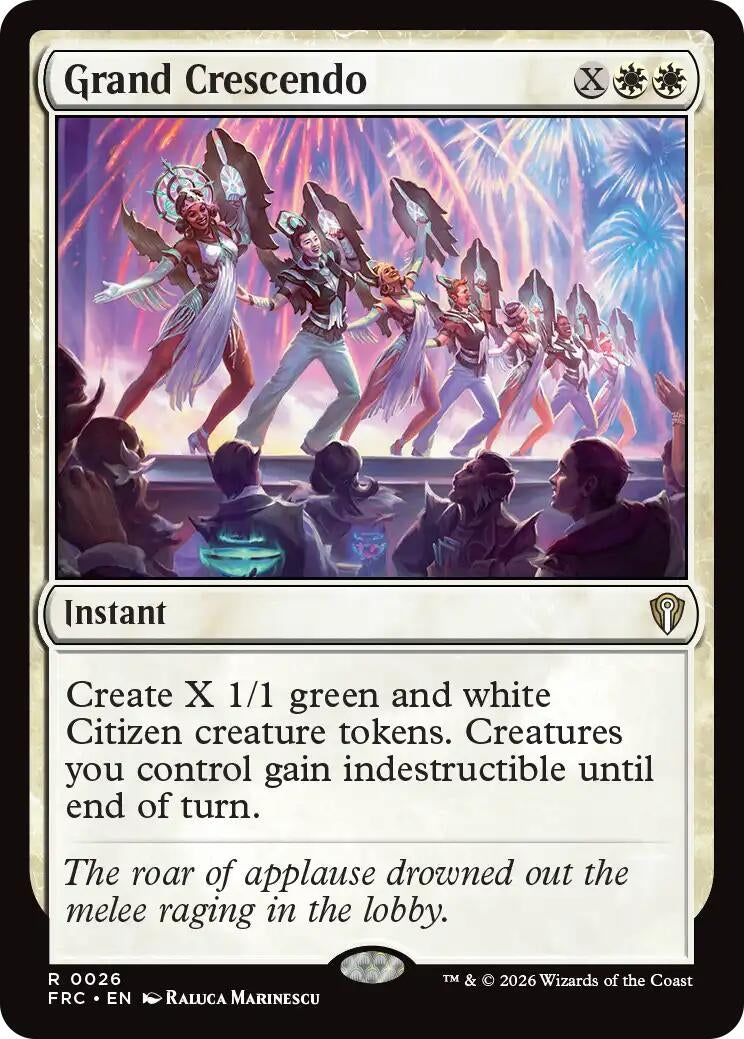 Image for Grand Crescendo (26) - Magic: The Gathering