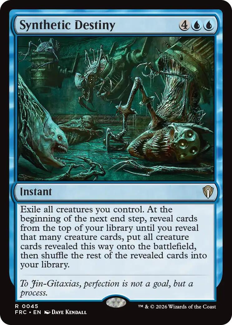 Image for Synthetic Destiny (45) - Magic: The Gathering