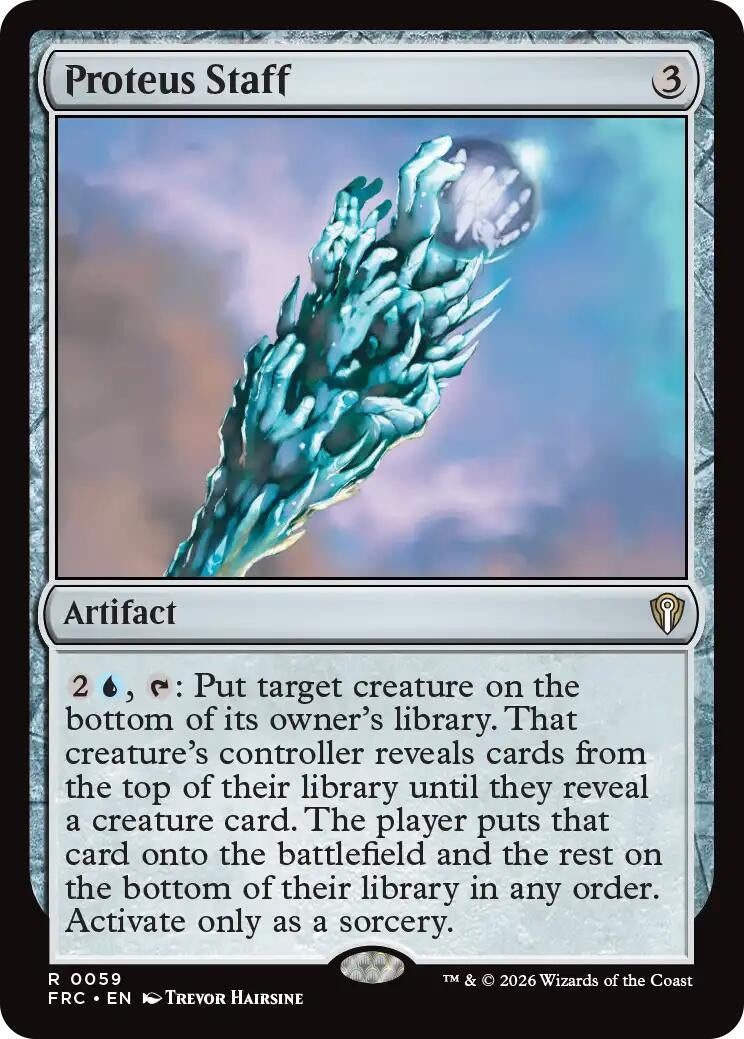 Image for Proteus Staff (59) - Magic: The Gathering
