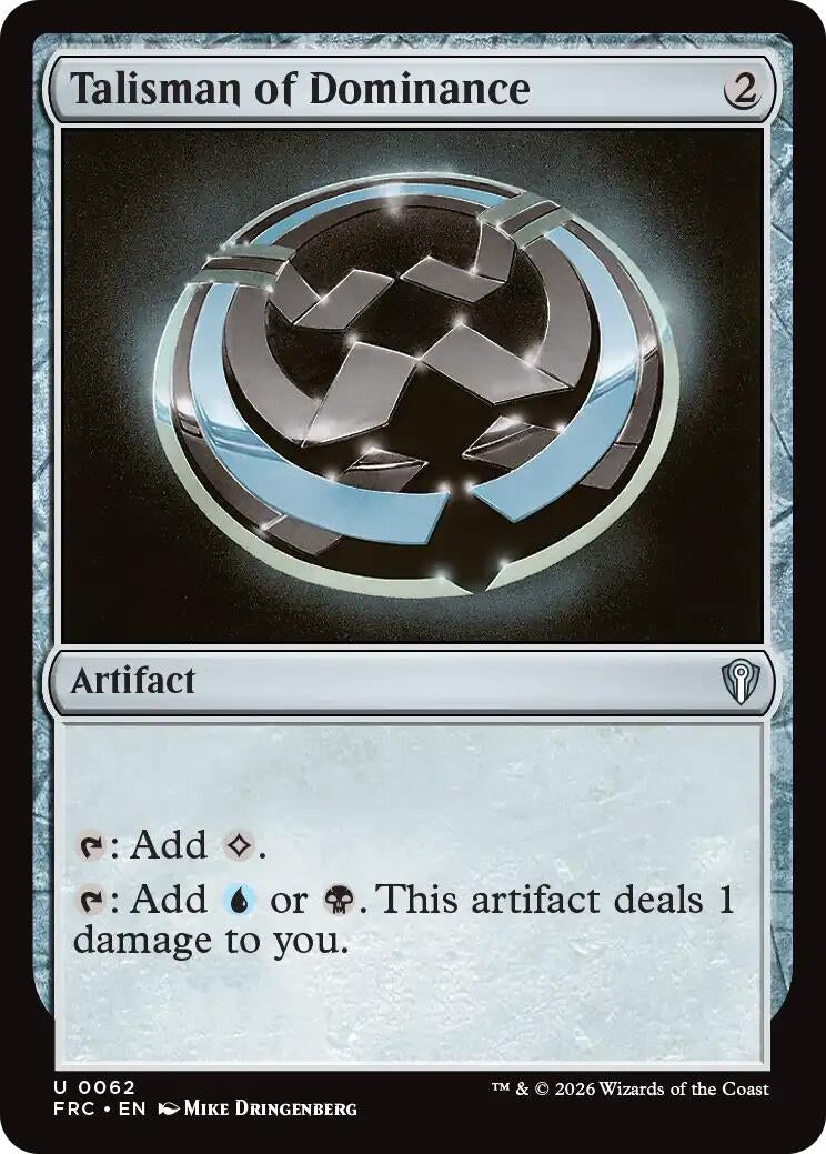 Image for Talisman of Dominance (62) - Magic: The Gathering