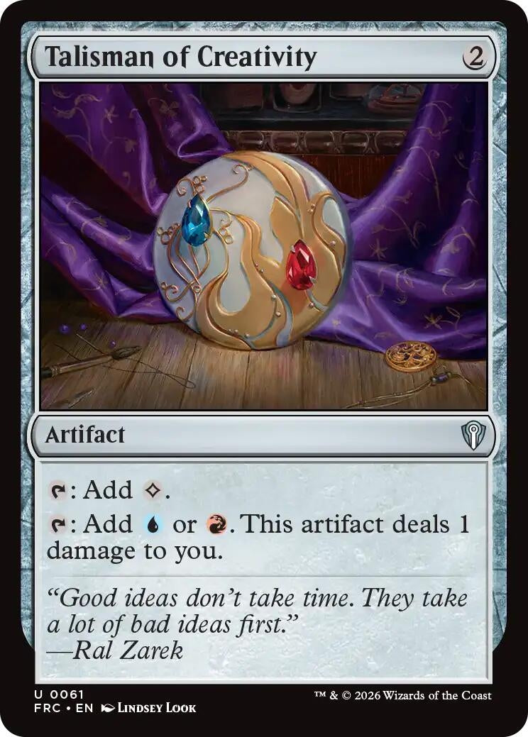 Image for Talisman of Creativity (61) - Magic: The Gathering