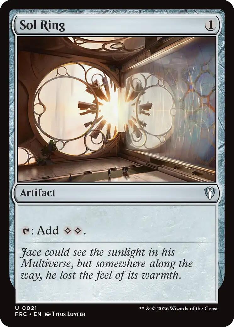Image for Sol Ring (21) - Magic: The Gathering