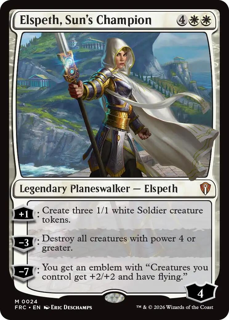 Image for Elspeth, Sun's Champion (24) - Magic: The Gathering