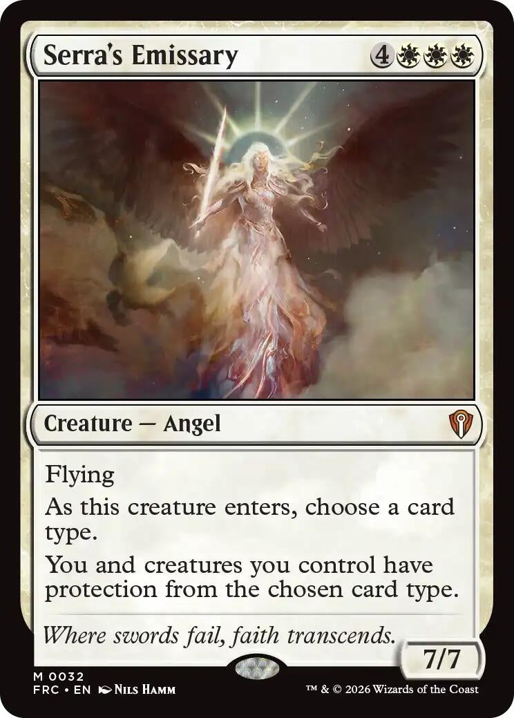 Image for Serra's Emissary (32) - Magic: The Gathering