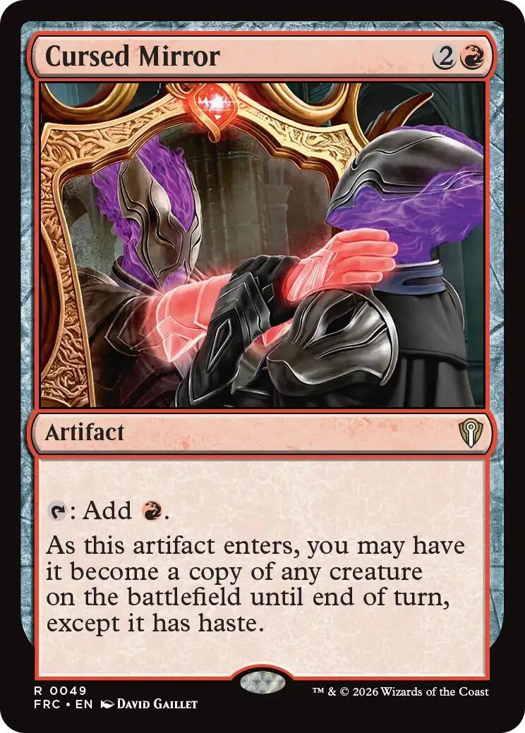 Image for Cursed Mirror (49) - Magic: The Gathering
