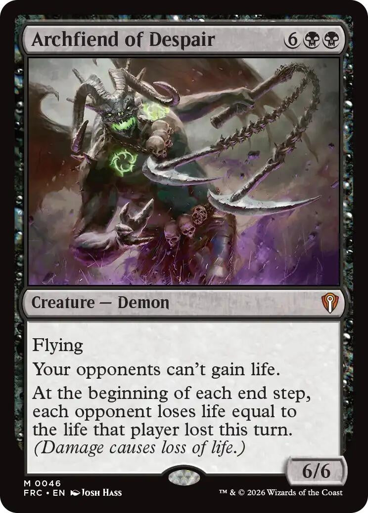 Image for Archfiend of Despair (46) - Magic: The Gathering