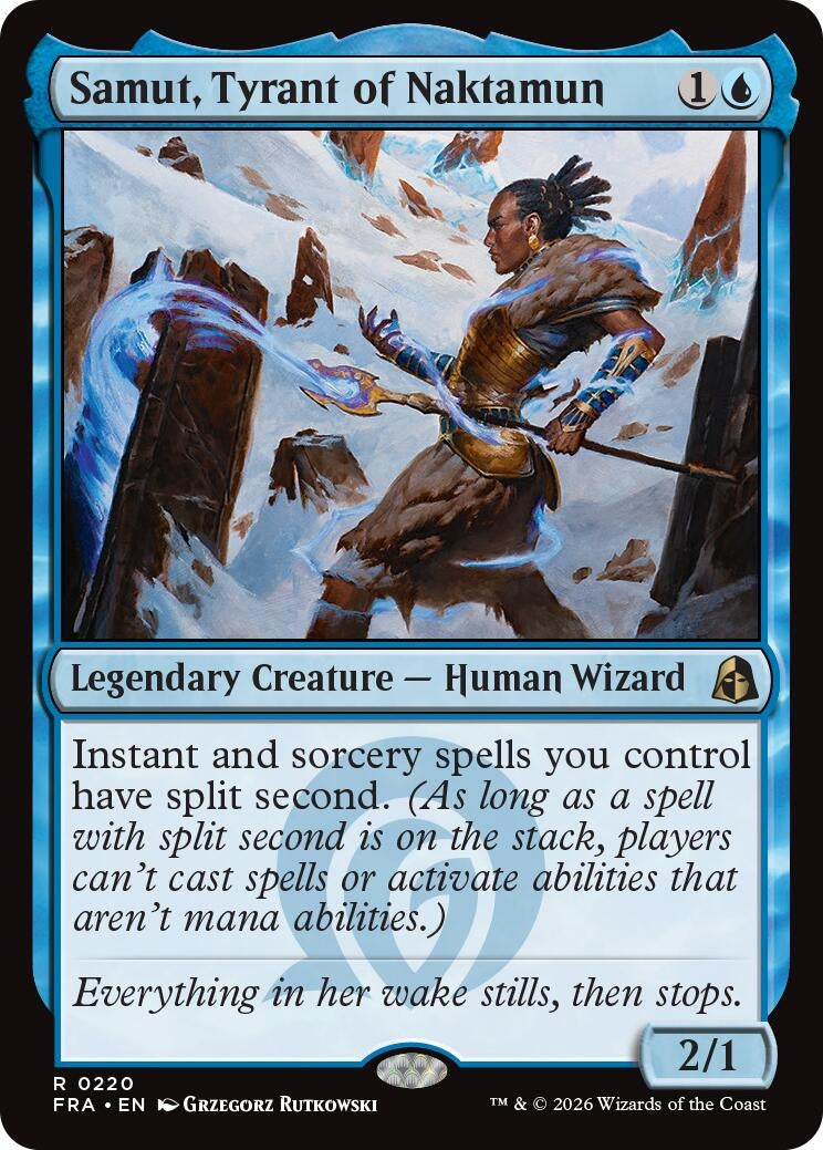 Image for Samut, Tyrant of Naktamun (220) (FRA) - Magic: The Gathering