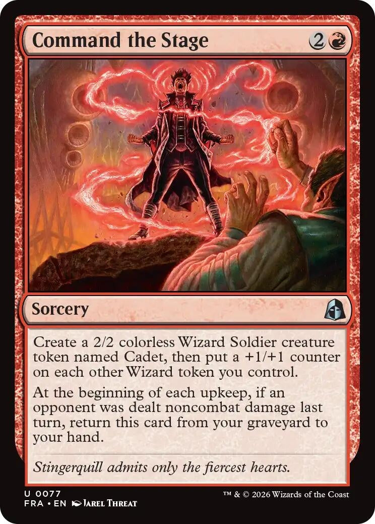 Image for Command the Stage (77) (FRA) - Magic: The Gathering