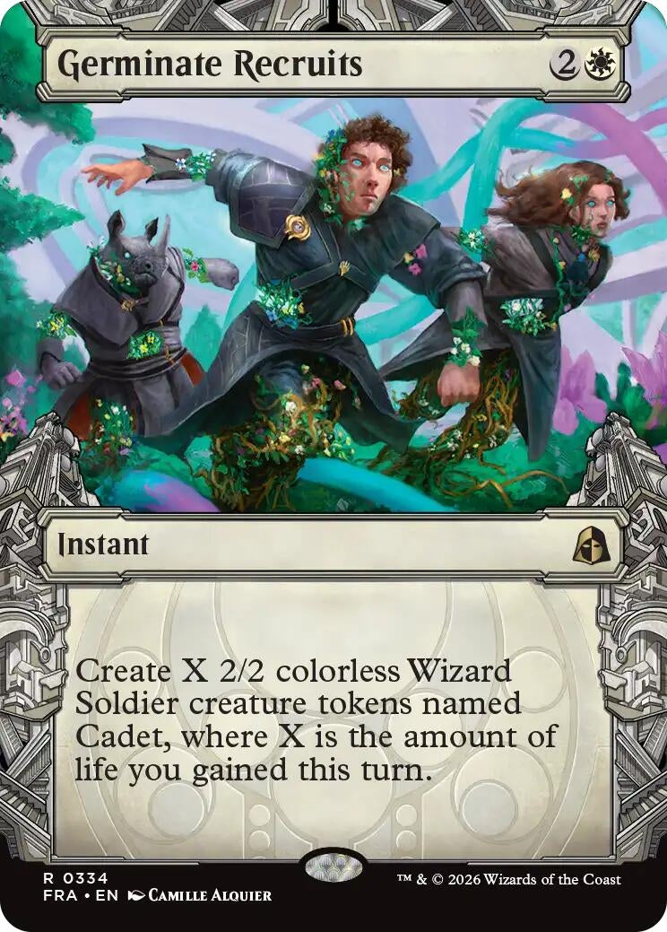 Image for Germinate Recruits (Showcase) (334) (FRA) - Magic: The Gathering
