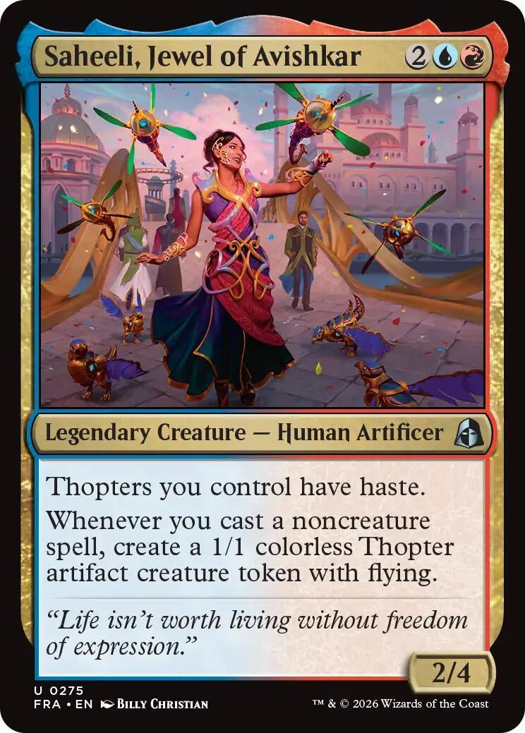 Image for Saheeli, Jewel of Avishkar (275) (FRA) - Magic: The Gathering