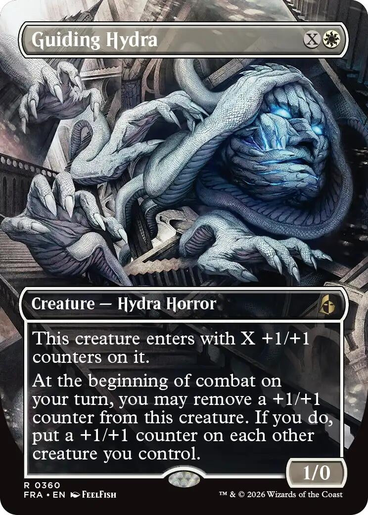 Image for Guiding Hydra (Borderless) (360) (FRA) - Magic: The Gathering
