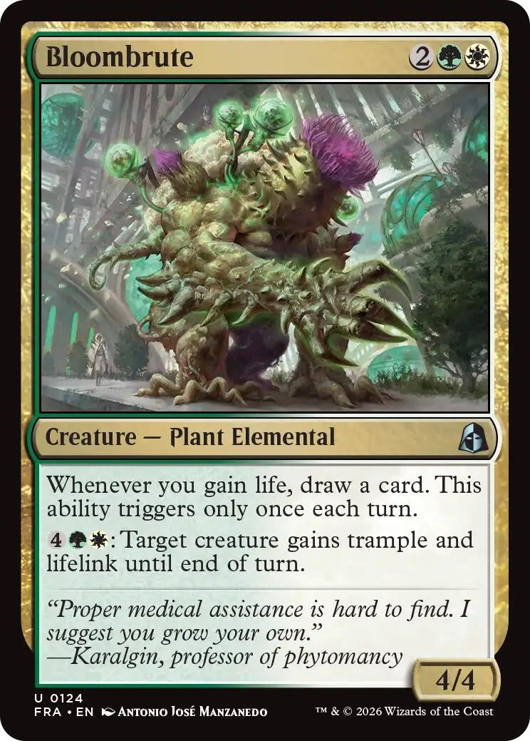 Image for Bloombrute (124) (FRA) - Magic: The Gathering