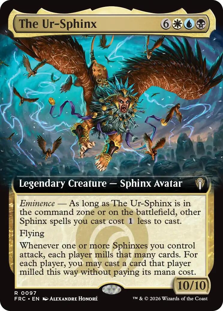 Image for The Ur-Sphinx (Extended Art) (97) - Magic: The Gathering