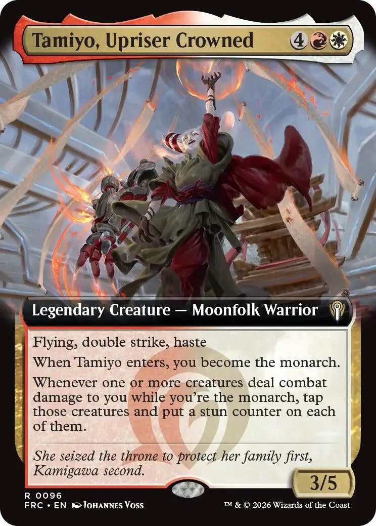 Image for Tamiyo, Upriser Crowned (Extended Art) (96) - Magic: The Gathering