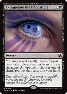 Image for Extrapolate the Impossible (55) (FRA) - Magic: The Gathering