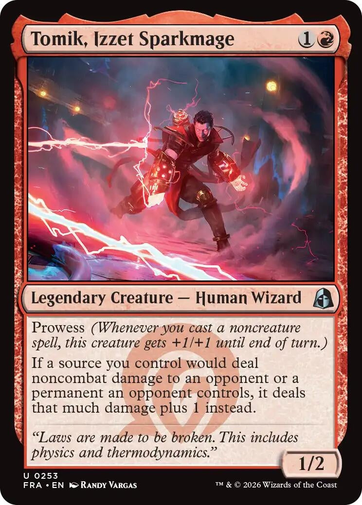 Image for Tomik, Izzet Sparkmage (253) (FRA) - Magic: The Gathering