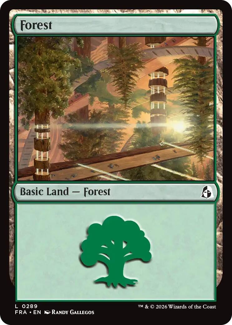 Image for Forest (0289) (289) (FRA) - Magic: The Gathering
