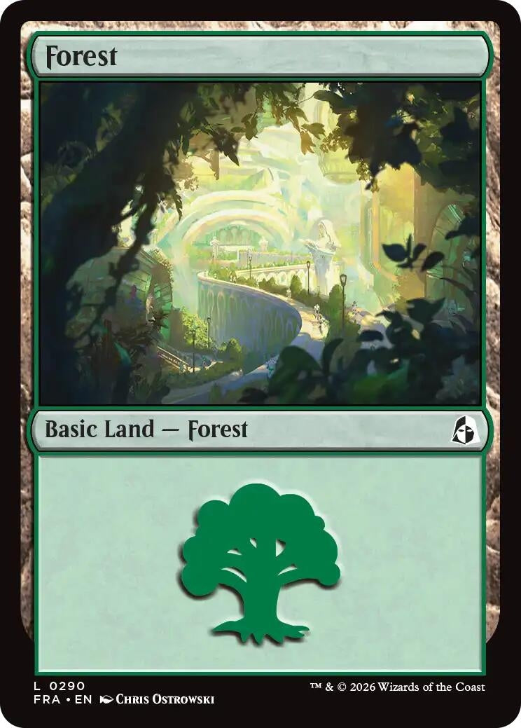 Image for Forest (0290) (290) (FRA) - Magic: The Gathering