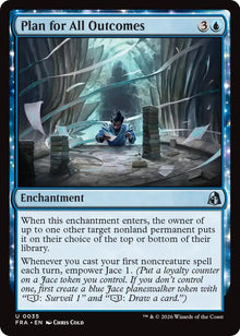 Image for Plan for All Outcomes (35) (FRA) - Magic: The Gathering