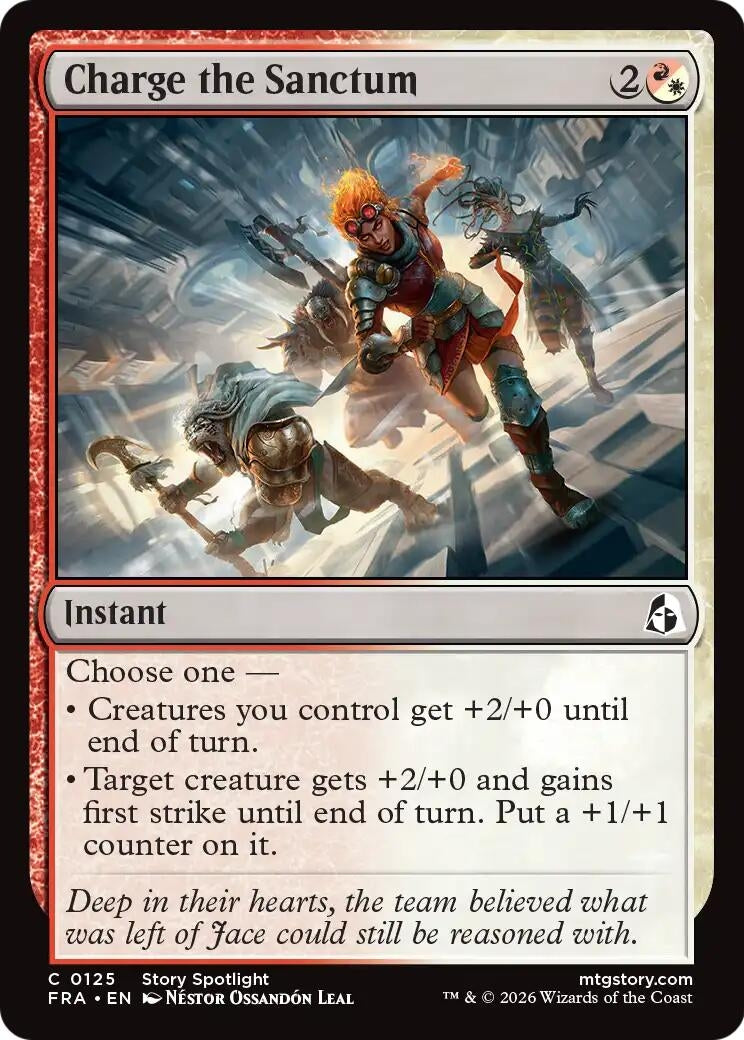 Image for Charge the Sanctum (125) (FRA) - Magic: The Gathering