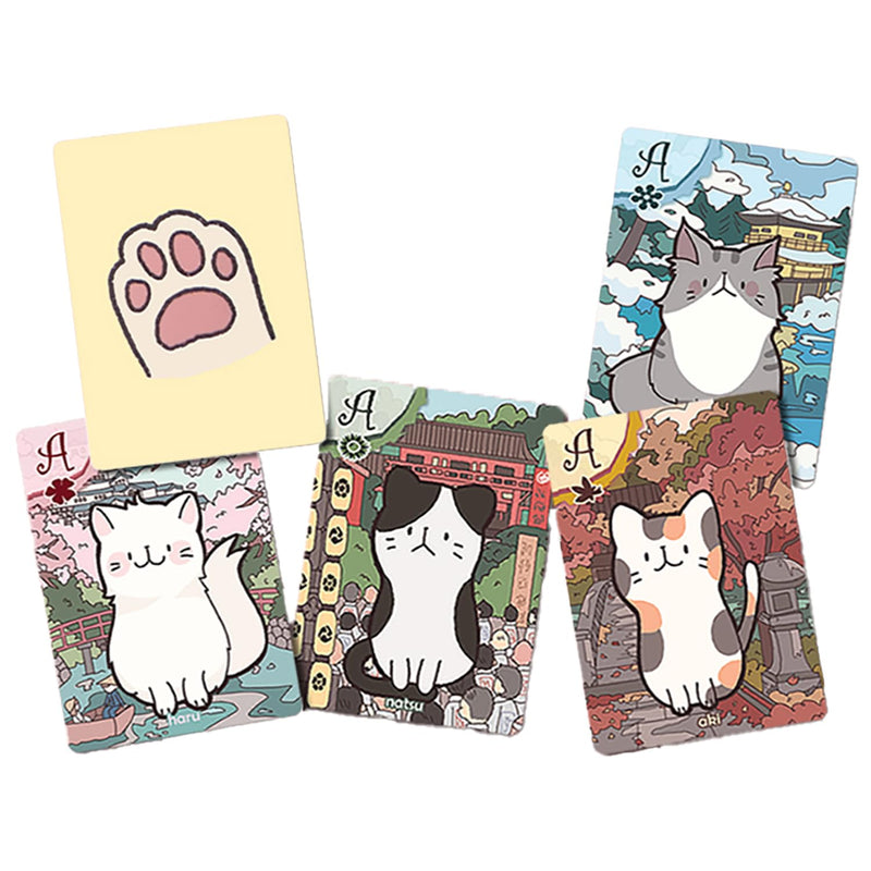 Playing Cats Paw Playing Cards