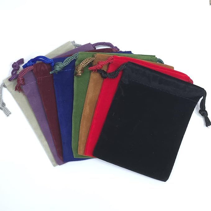 Suede Dice Bag