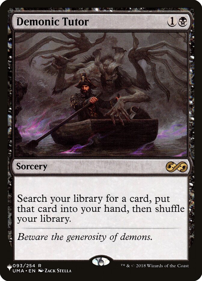 Demonic Tutor [The List]