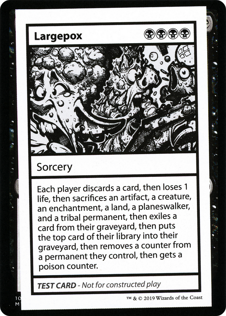 Largepox (2021 Edition) [Mystery Booster Playtest Cards]