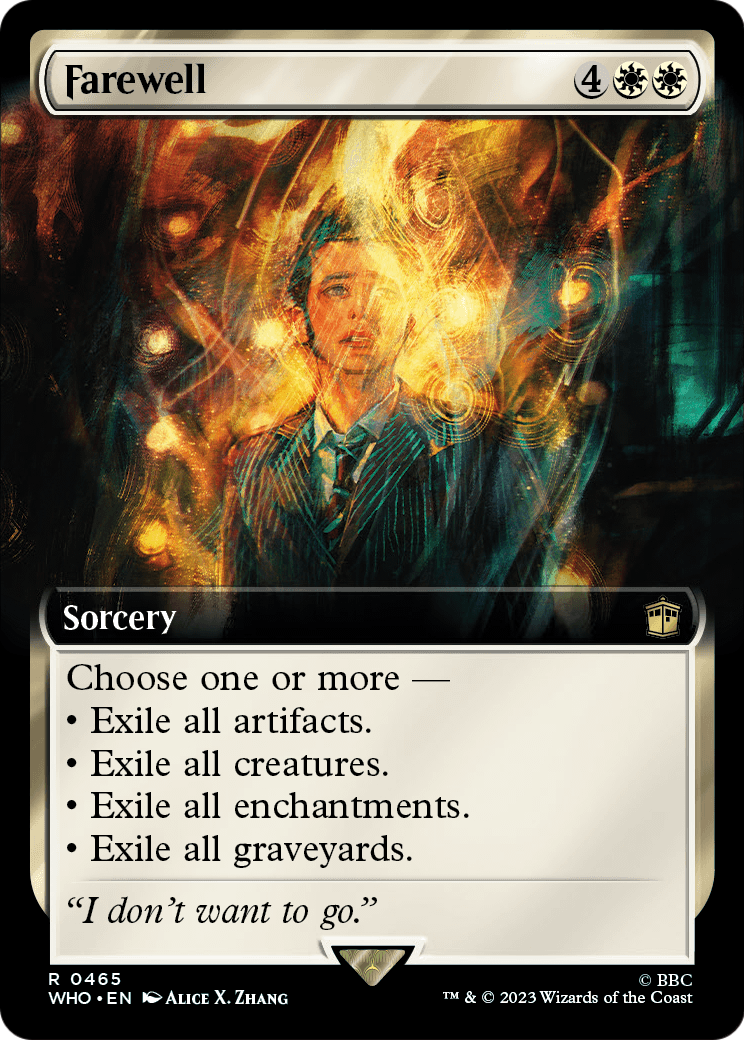 Farewell (Extended Art) [Doctor Who]