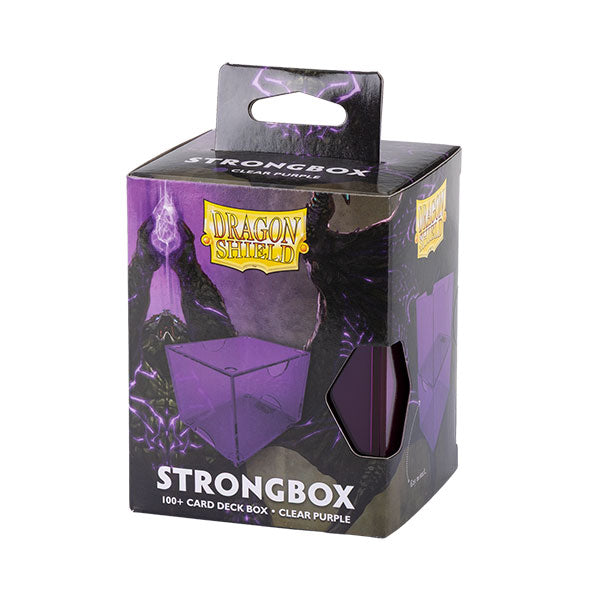 Dragon Shield Strongbox Clear 100+ Deck Box