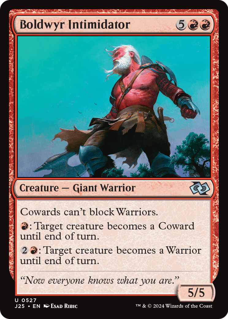 Boldwyr Intimidator [Foundations Jumpstart]