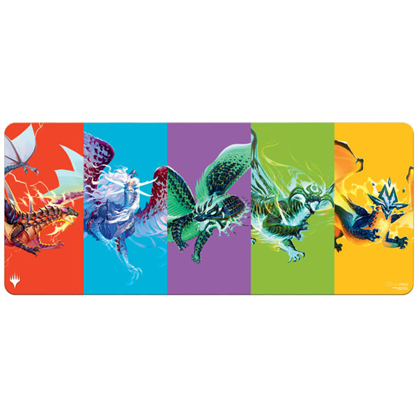 Ultra Pro MTG Tarkir: Dragonstorm Prerelease Key Artwork 6ft Table Playmat