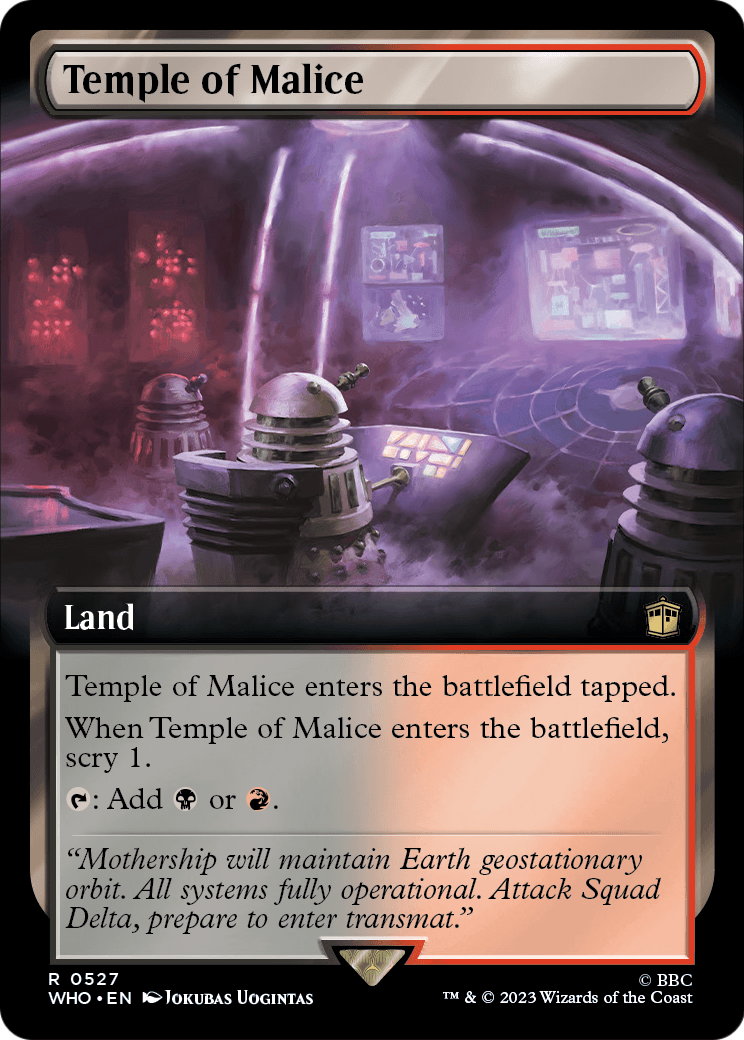 Temple of Malice (Extended Art) [Doctor Who]