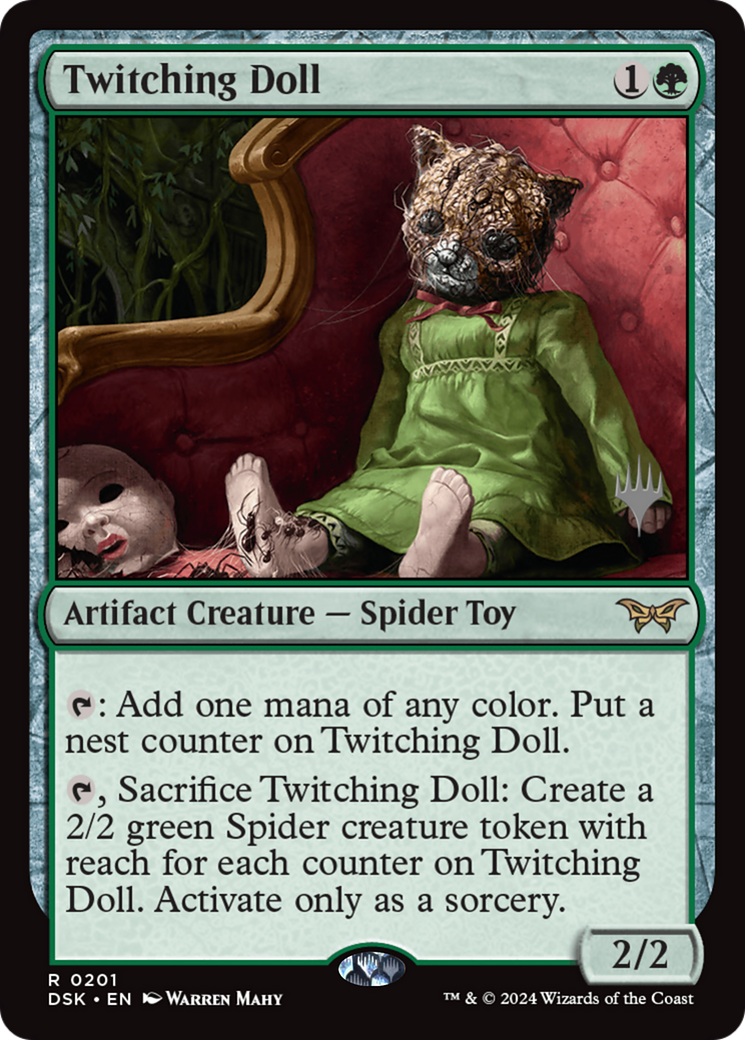 Twitching Doll [Duskmourn: House of Horror Promos]