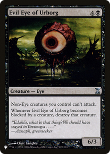 Evil Eye of Urborg [The List]