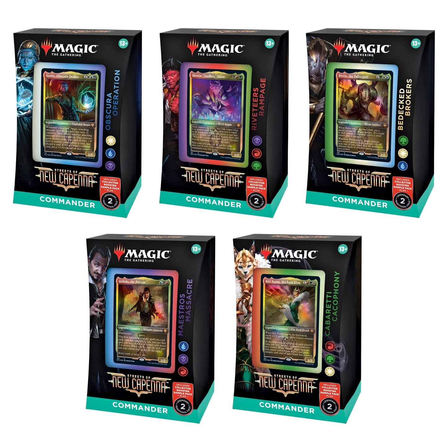 MTG Streets of New Capenna Commander Deck