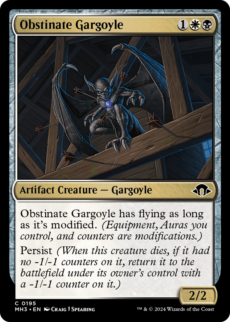 Obstinate Gargoyle [Modern Horizons 3]