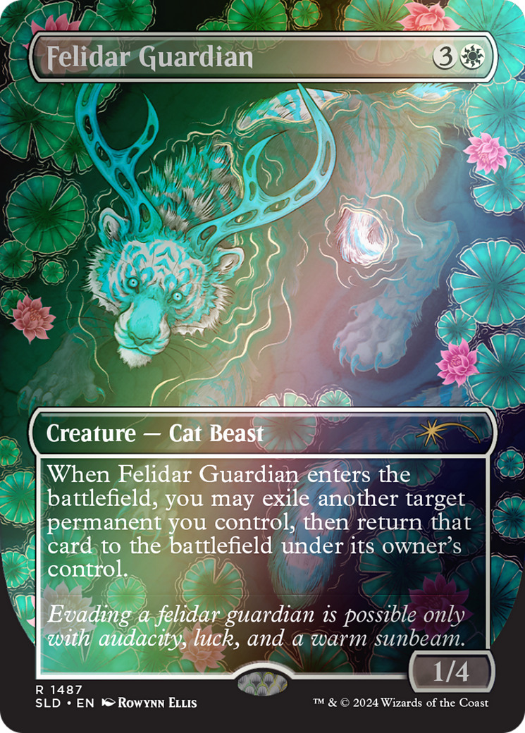 Felidar Guardian (Rainbow Foil) [Secret Lair Drop Series]
