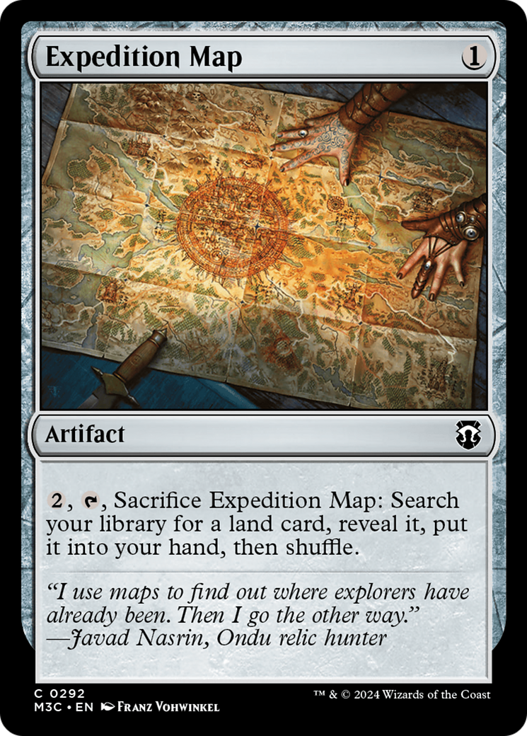Expedition Map [Modern Horizons 3 Commander]