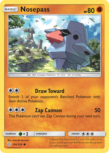 Nosepass (106/236) [Sun & Moon: Cosmic Eclipse]
