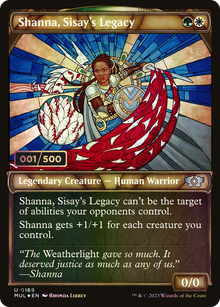 Shanna, Sisay's Legacy (Serialized) [Multiverse Legends]