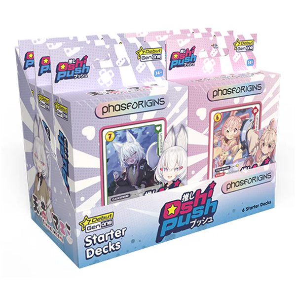 Oshi Push Gen One Phase Origins Deck