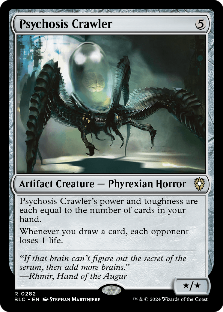 Psychosis Crawler [Bloomburrow Commander]