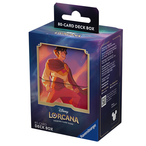 Disney Lorcana Shimmering Skies Aladdin Deck Box- HOLIDAY SALE