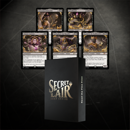 MTG Secret Lair Drop Series Read the Fine Print