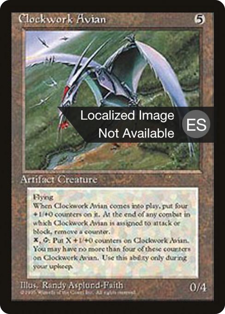 Clockwork Avian [Fourth Edition Foreign Black Border]